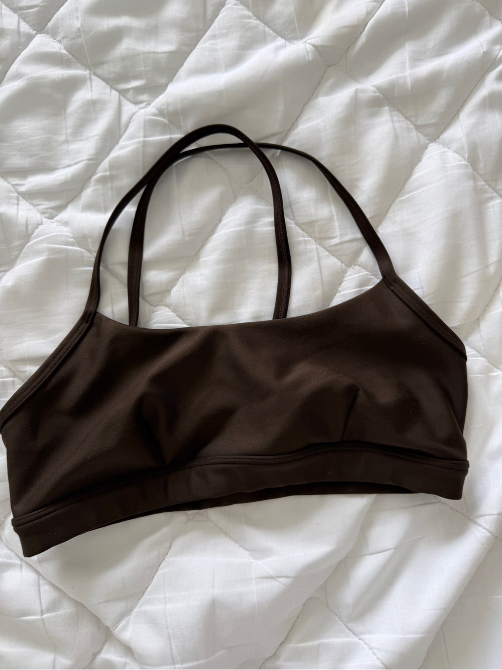ALO airlift bra espresso S like new